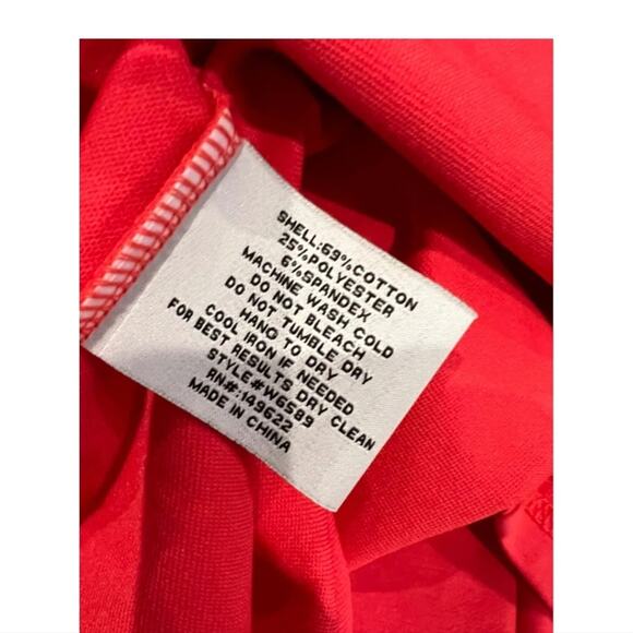 Walter Baker Rivka Dress Womens Extra Large XL Red Cut Out Midi Party Night Out - Picture 9 of 9